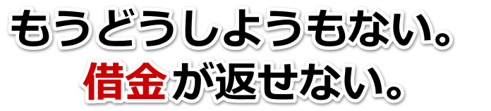 もうどうしようもない。借金が返せない。にかほ市で弁護士や司法書士に無料相談するしかない